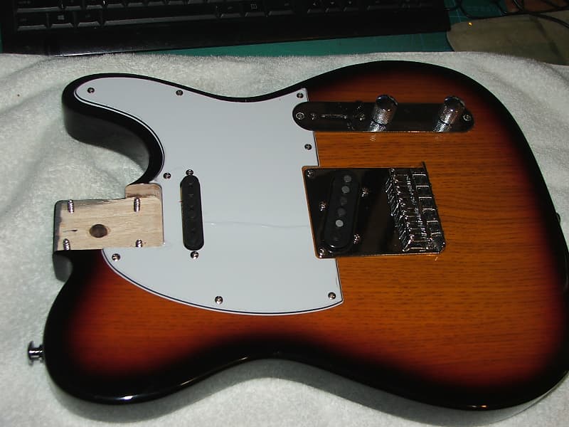 Tobacco Burst Tele Loaded Body Updated Alnico Reverb