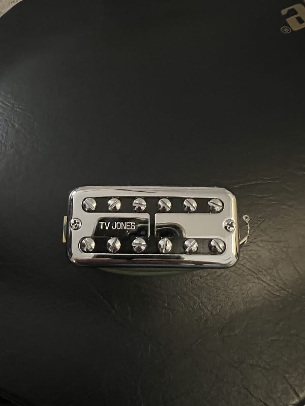 TV Jones Classic Plus Bridge Pickup 2020s Chrome Reverb