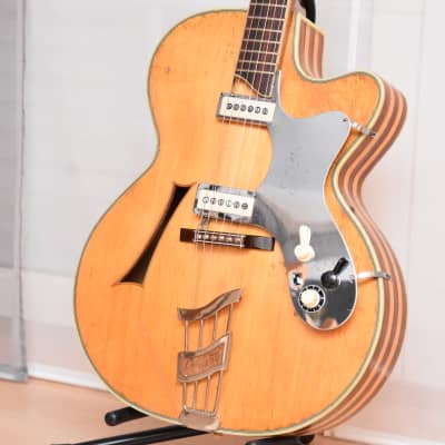 H Ttl Opus S German Vintage Archtop Jazz Guitar Reverb