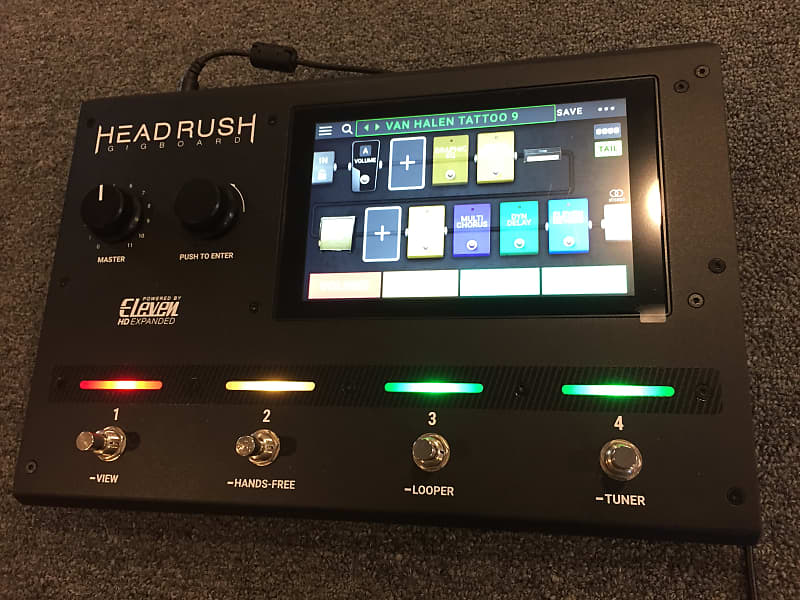 Headrush Gigboard Multi Effect And Modeling Processor Reverb UK