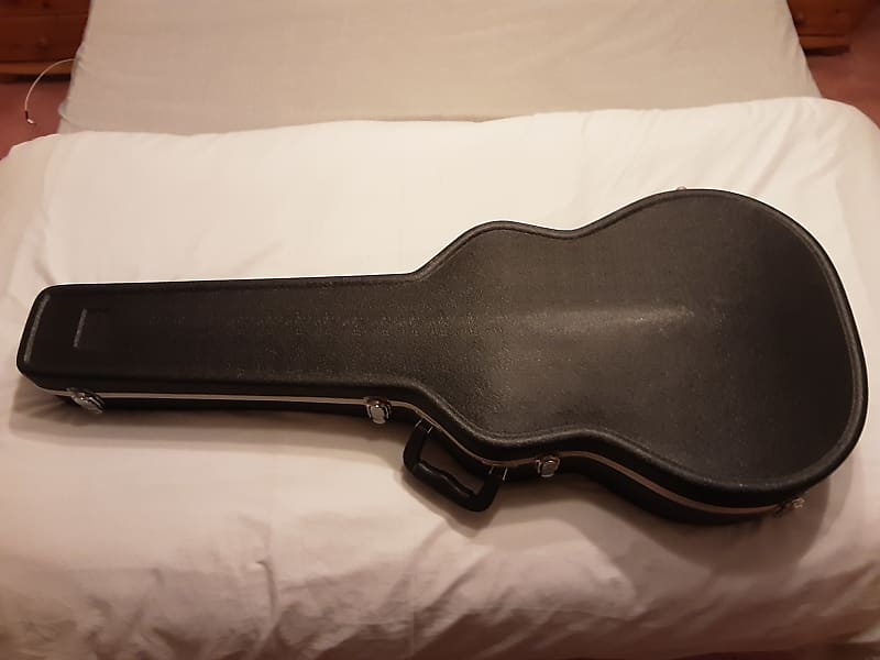 Kinsman Kgc Black Abs Dreadnought Guitar Case Reverb