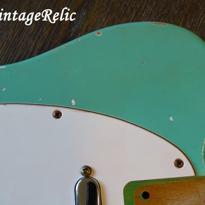 Aged RELIC Nitro Telecaster ALDER Loaded Body Seafoam Green Reverb