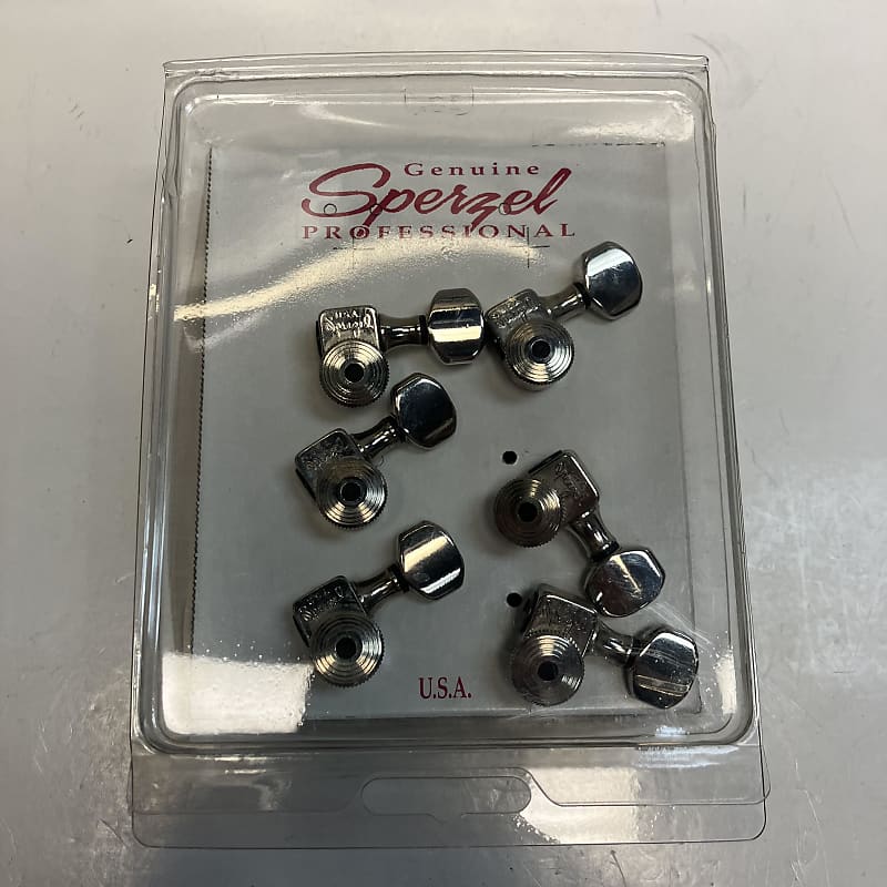 Sperzel L T L Sb C Trim Lok In Line Chrome Locking Tuners Reverb