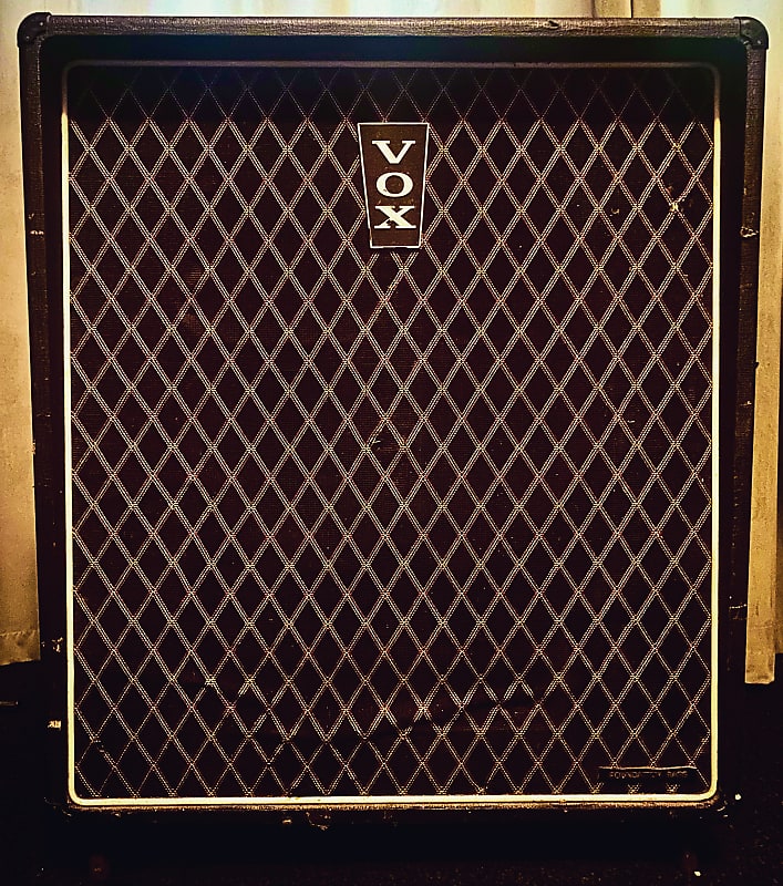 RARE Vintage 1960s Vox Foundation Bass Cabinet From The Reverb