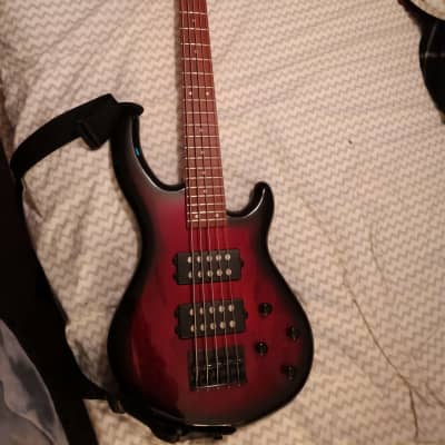 Cort GB75 JH 5 String 2018 Trans Black Reverb