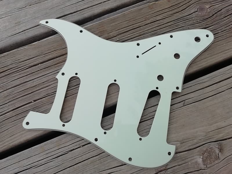 Stratocaster Pickguard Mint Green Reverb