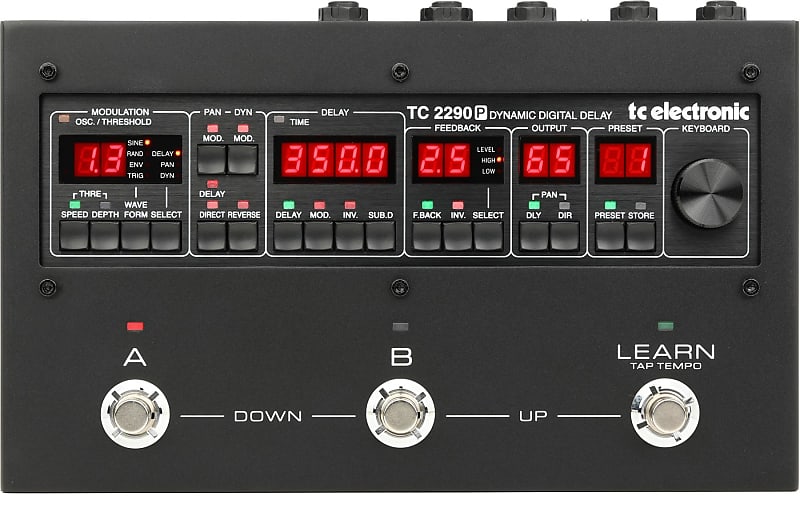 Tc Electronic Dynamic Digital Delay Pedal Reverb