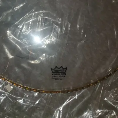 Remo Inch Bassdrum Head Clear Reverb