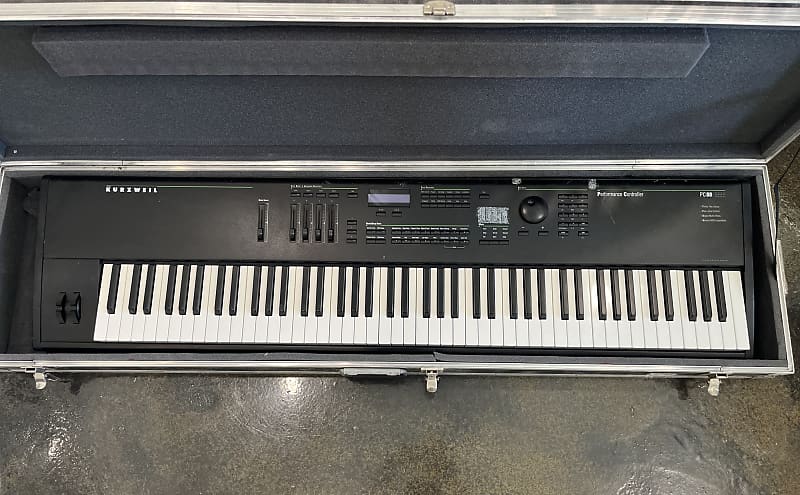 Kurzweil PC88 Keyboard AND Road Flight Case By Hybrid Cases Reverb