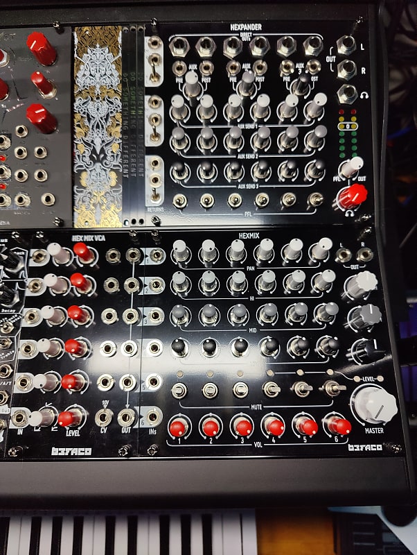 Befaco Hexmix Hexpander And Hexmix VCA Reverb