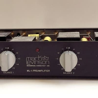 Classic Mark Levinson Ml Stereo Preamplifier Mc Phono Reverb