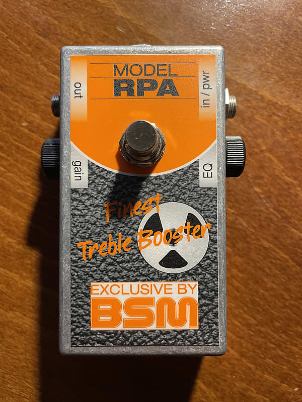 Bsm Rpa Treble Booster Reverb