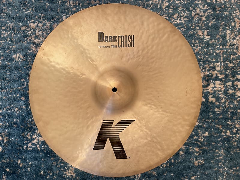 19 Zildjian K Dark Thin Crash Reverb