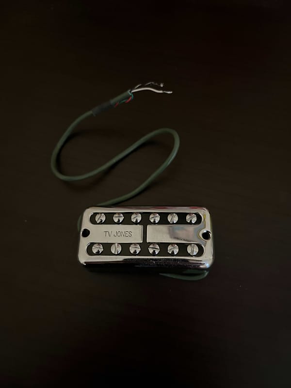 Tv Jones Powertron Neck Pickup Universal Mount Blemished Reverb