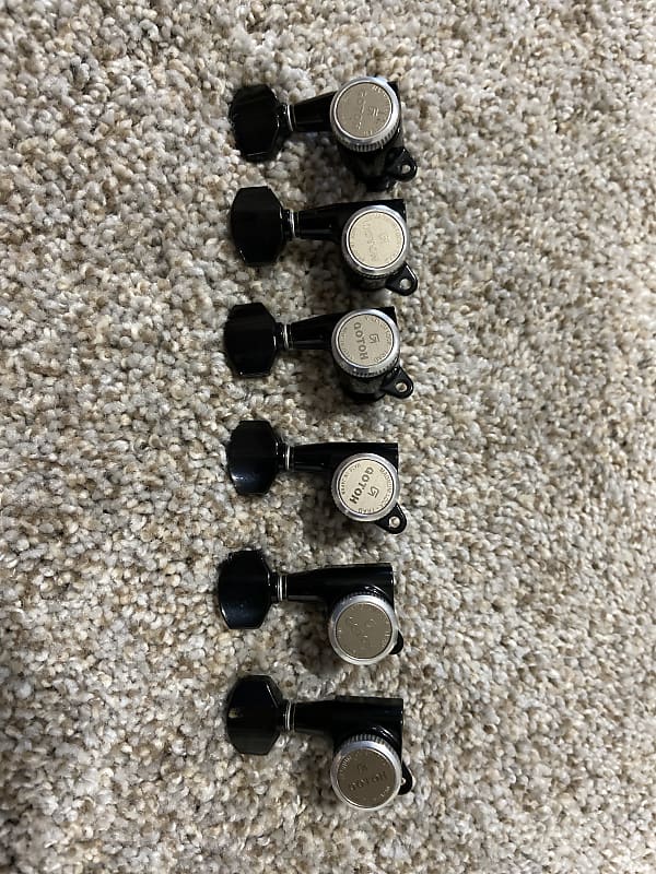 Gotoh Magnum Locking Tuners 6 In Line 2019 Black Reverb