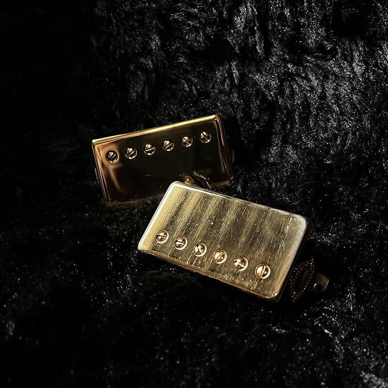 Seymour Duncan SH 55 Seth Lover PAF Bridge Neck Set Gold Reverb