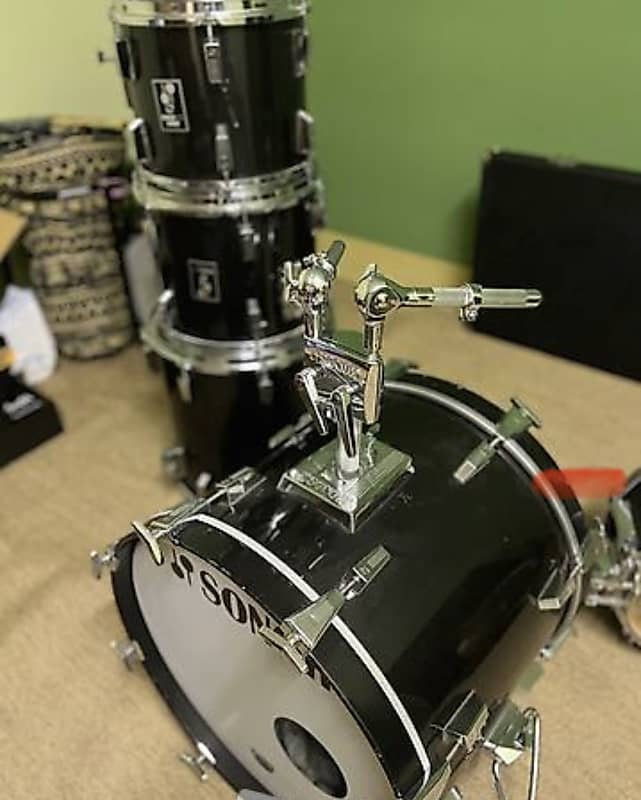 Sonor Lite Scandinavian Birch 80s Black Reverb