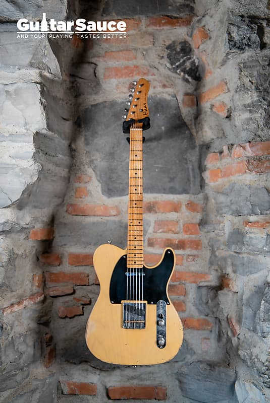 Haar Telecaster Trad T Aged Butterscotch Blonde Reverb France