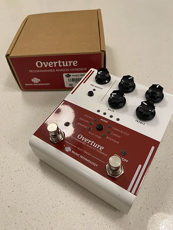 Rjm Overture Programmable Analog Overdrive Reverb