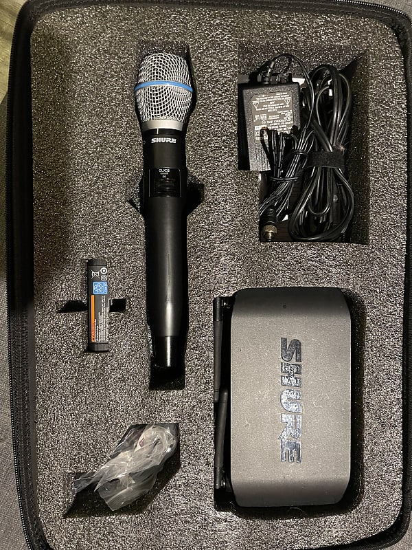 Shure Shure GLX D Wireless Vocal System With BETA 87A Mic Reverb