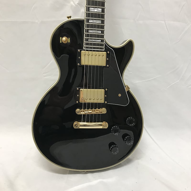 Epiphone Les Paul Custom Pro Ebony Reverb