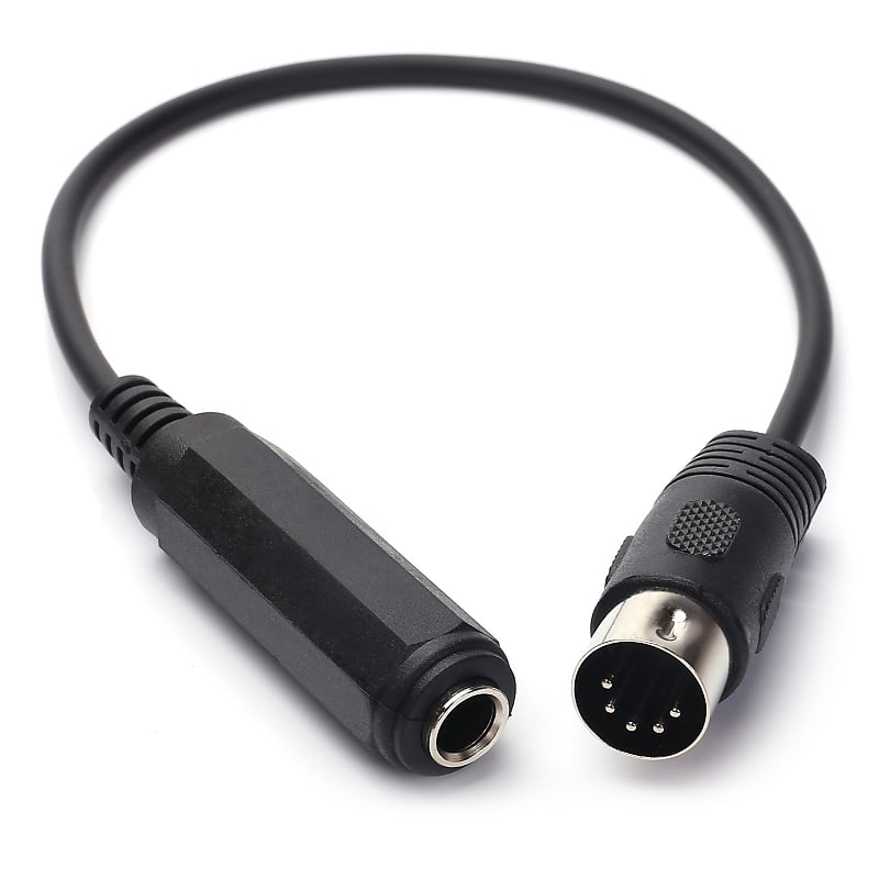 Mm Female Trs To Din Pin Midi Cable Adapter For Reverb