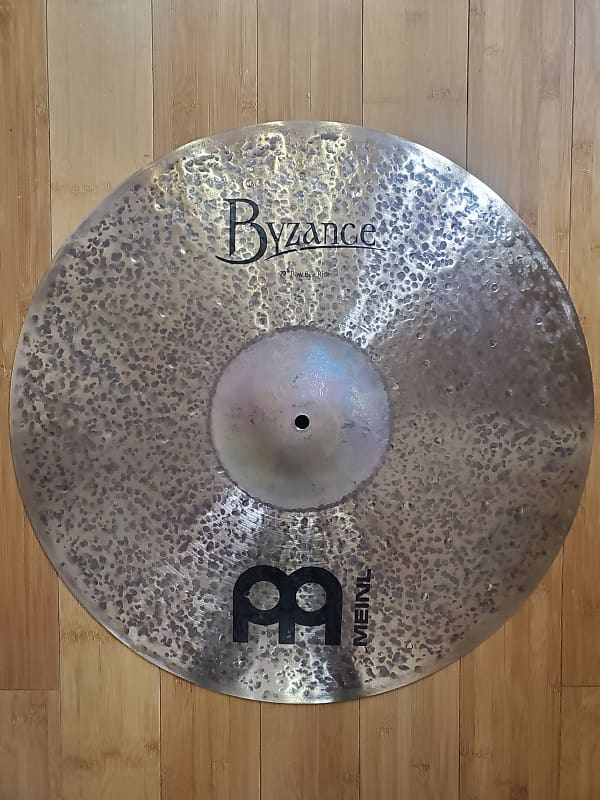 Cymbals Meinl Byzance Dark Raw Bell Ride Reverb