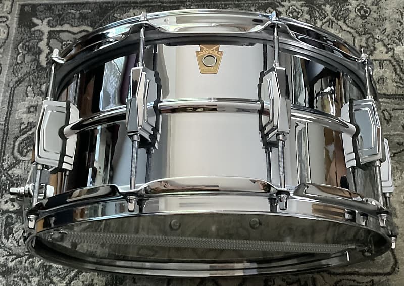 Ludwig Supraphonic Snare Drum Chrome 14x6 5 LM402 Reverb