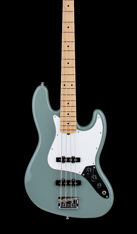 Fender American Professional Jazz Bass Sonic Gray 71365 W Reverb