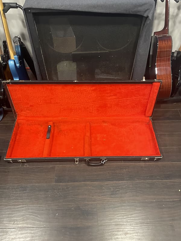 Fender Mustang Case 1960s 70s Black Reverb