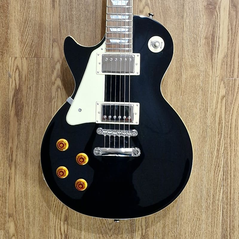 Second Hand Epiphone Les Paul Standard Left Handed Ebony Reverb Uk