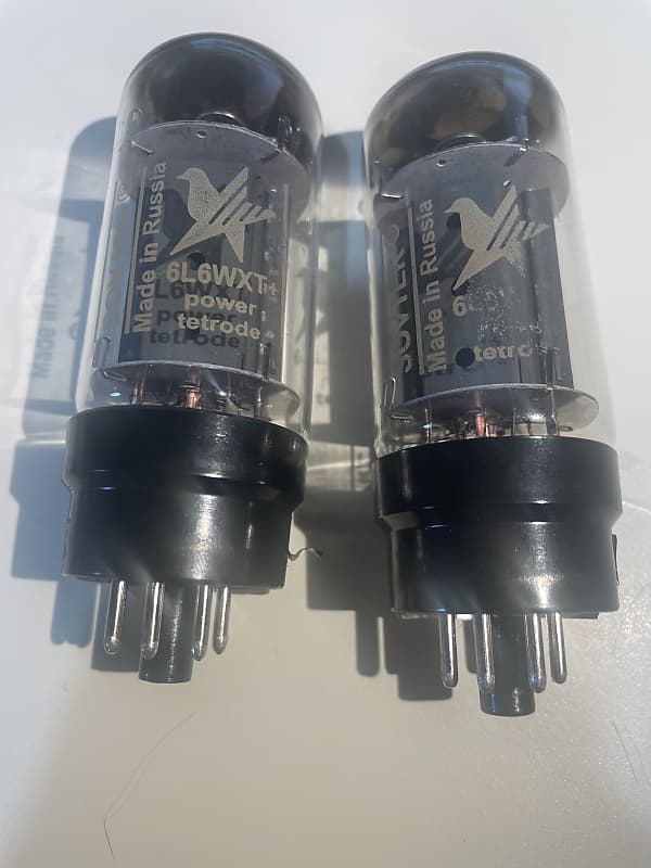 Pair Of Sovtek L Wxt Vacuum Tubes Made In Russia Reverb