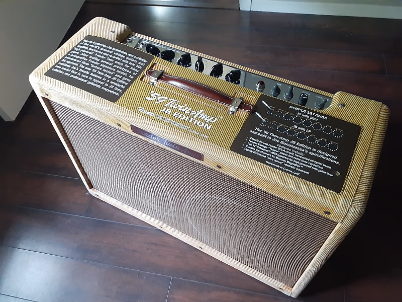 Fender Custom High Power Tweed Twin Jb Edition Reverb