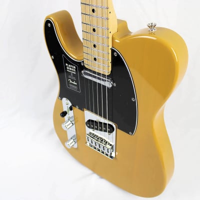 Fender Player Telecaster Left Handed Butterscotch Blonde Reverb