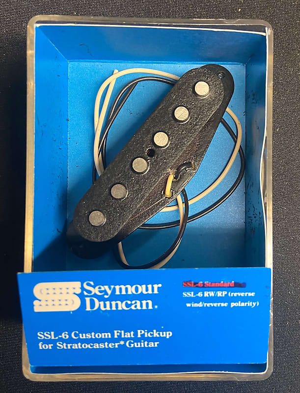 Seymour Duncan SSL 6 Custom Flat Pickup For Stratocaster Reverb