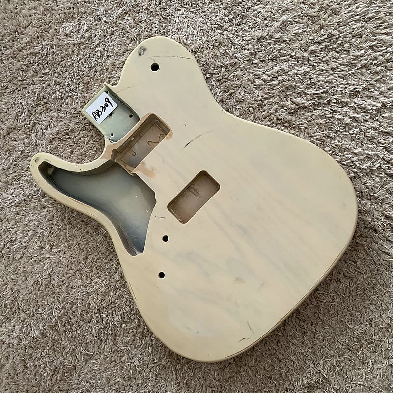 Left Hand Telecaster Tele Style Guitar Solid Alder Wood Body Reverb