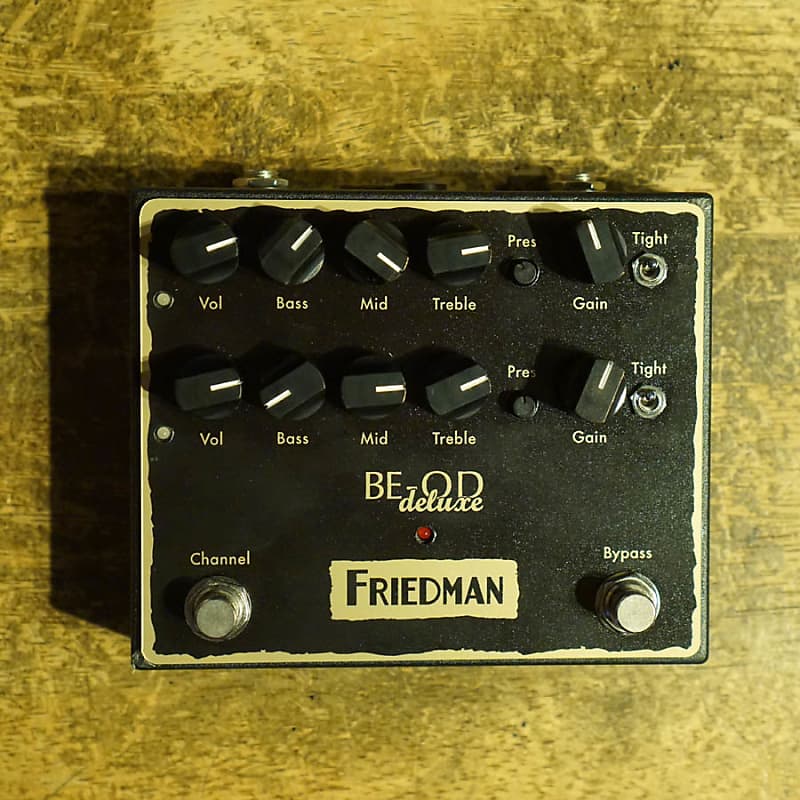 Friedman BE Deluxe Overdrive Guitar Effects Pedal Reverb