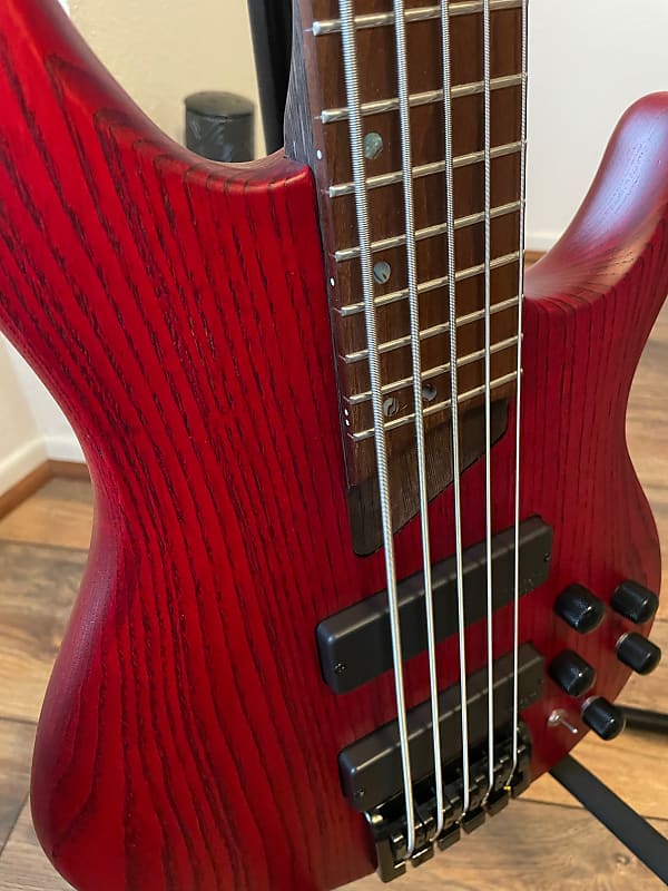 Cort B5 Plus AS RM 2020 Red Reverb