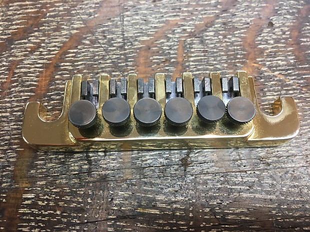 Gibson Goldplated Tp Tailpiece W Fine Tuners Pttp Reverb