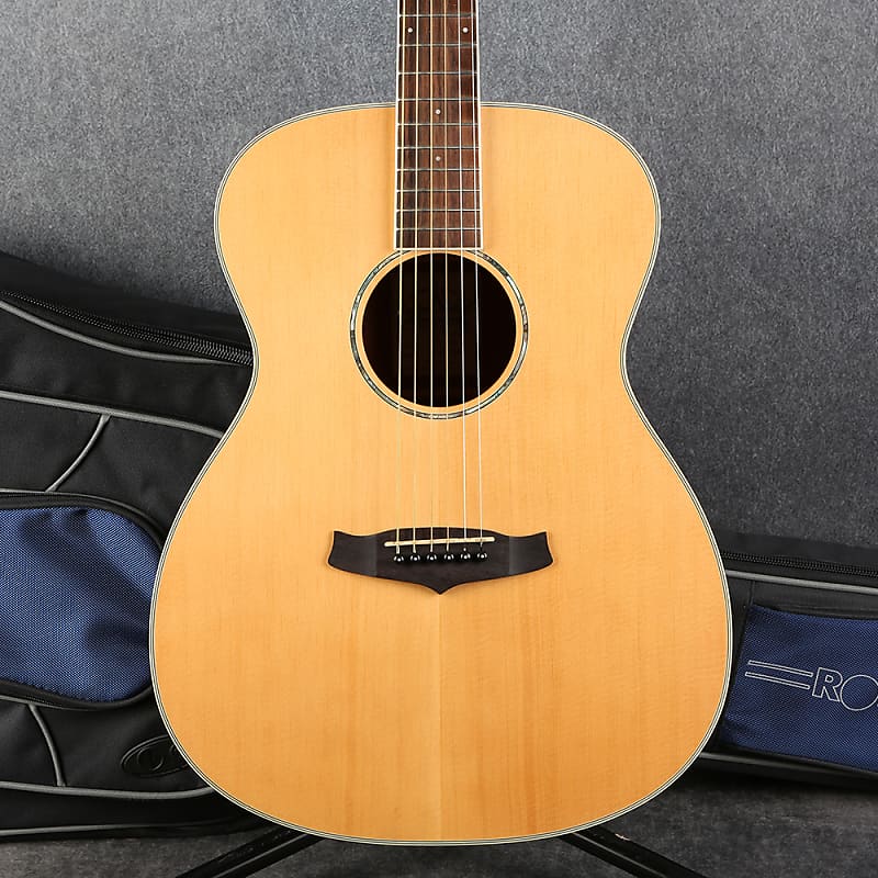 Tanglewood TPE F ZS Premier Folk Acoustic Natural Gig Reverb UK