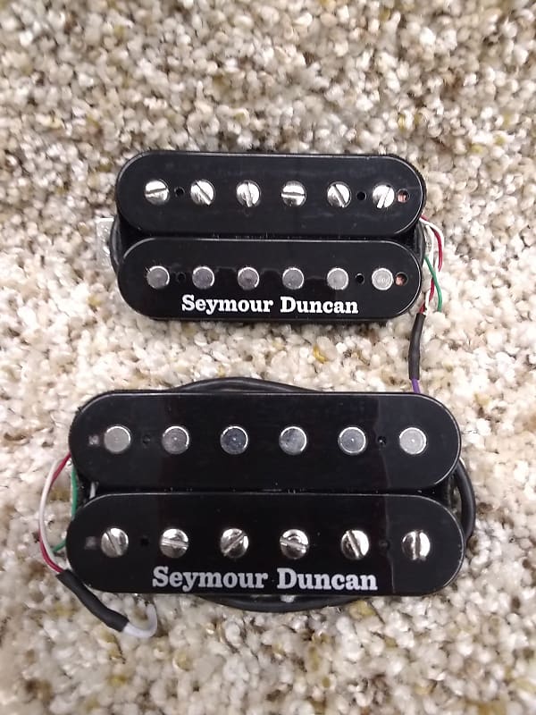 Seymour Duncan Mayhem Humbucker Set TB 6 SH 6n Black Reverb