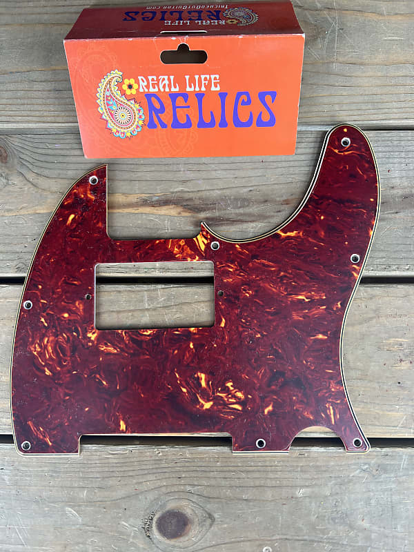 Real Life Relics Red Tortoise Fender Telecaster Pickguard 4 Reverb