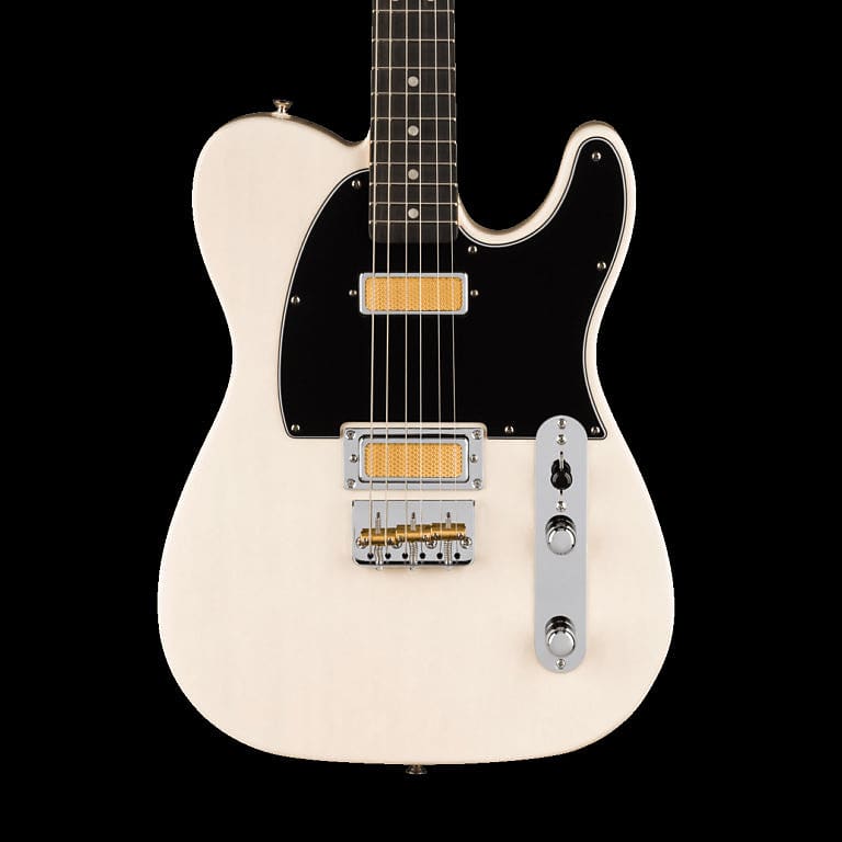 Fender Gold Foil Telecaster Ebony Fingerboard White Blonde Reverb