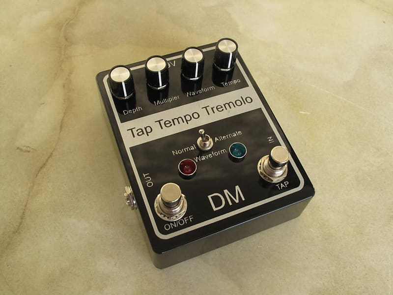 Dm Tap Tempo Tremolo Unique Et Handmade Reverb