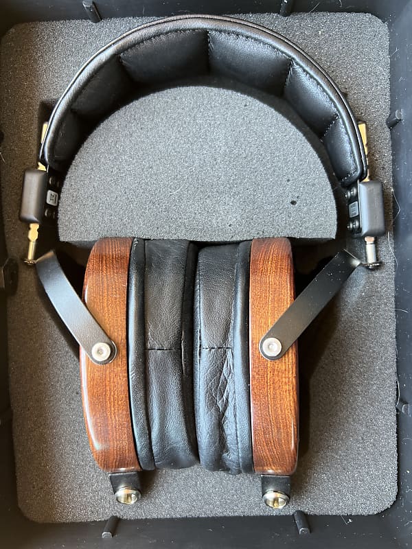 Audeze Lcd Rosewood Fazor Open Back Headphones Mint Reverb