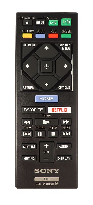 Sony Remote For Bdp S Reverb