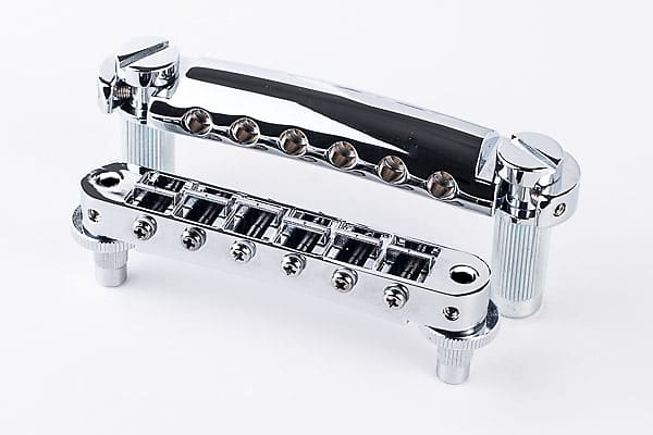 Tonepros Lpm C Standard Tuneomatic Tailpiece Set Chrome Reverb