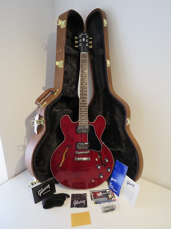 2020 Gibson ES 335 Sixties Cherry Electric Guitar With OHSC Reverb