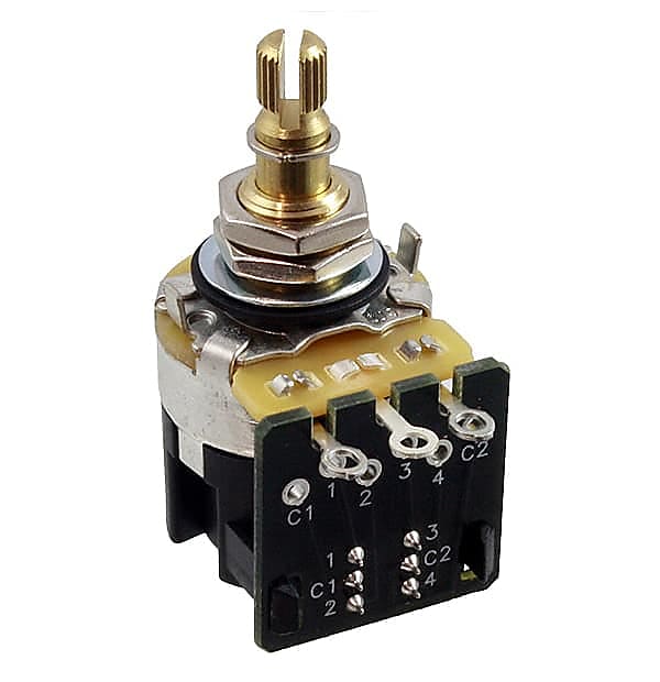 Cts K Premium Dpdt Audio Push Pull Potentiometer Reverb