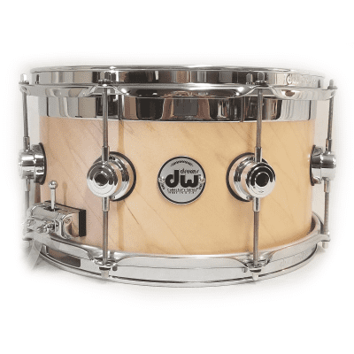 DW Collector S Series Top Edge 7x13 Snare Drum Reverb